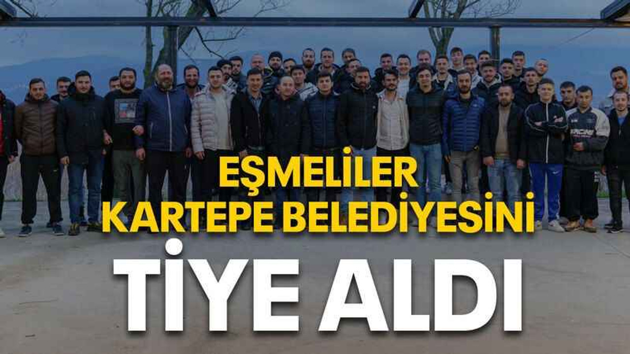 Eşmeliler Kartepe Belediyesini tiye aldı